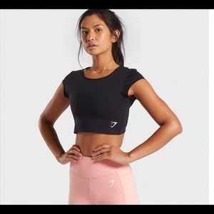 Gymshark Dreamy Cap Sleeve crop Top